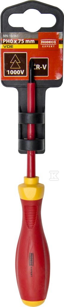 Ph 0x75mm, 1000V insulated screwdriver - MN-10-561